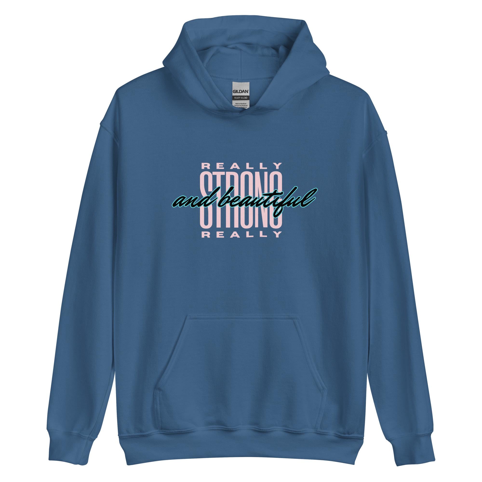 Strong woman hoodie, Strong and Beautiful hoodie, gift for wife, gift for girlfriend beautiful woman hoodie