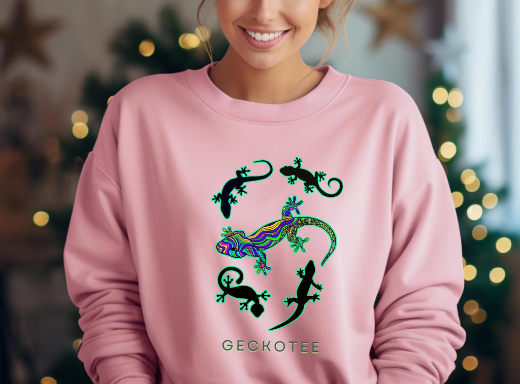 Gecko Sweatshirt: Tropical Lizard Lover Gift