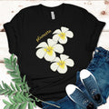 Plumeria tshirts: Tropical Hawaiian Blossoms Tee