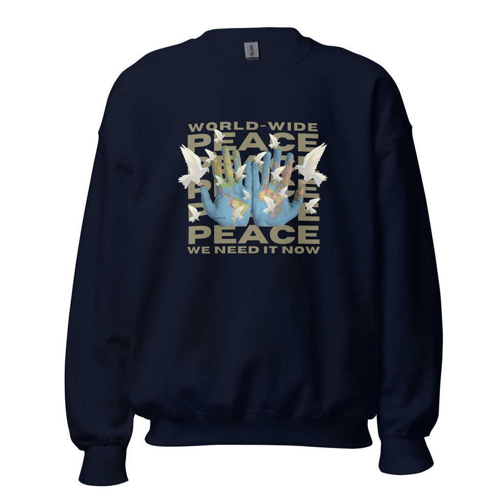 Doves of Peace Sweatshirt: Unisex World Graphic