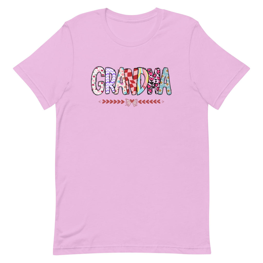 Grandma Shirt, Grandma t-shirt, Cute boho Grandma shirt, Grandma doodle t-shirt, gift for Grandma, Grandma Valentines Day tee