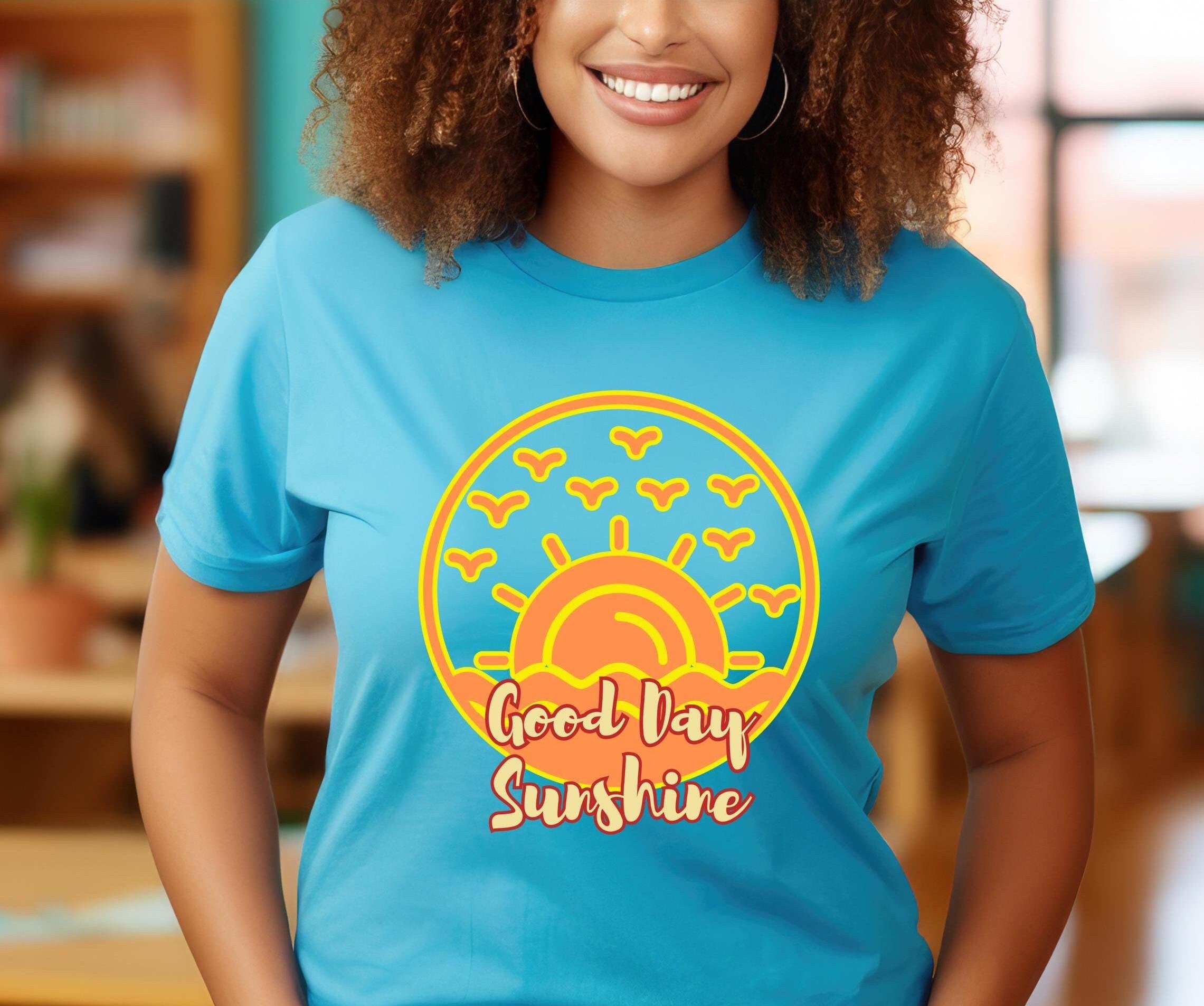 Sunshine Graphic Tee: Good Day Sunshine Unisex T-Shirt