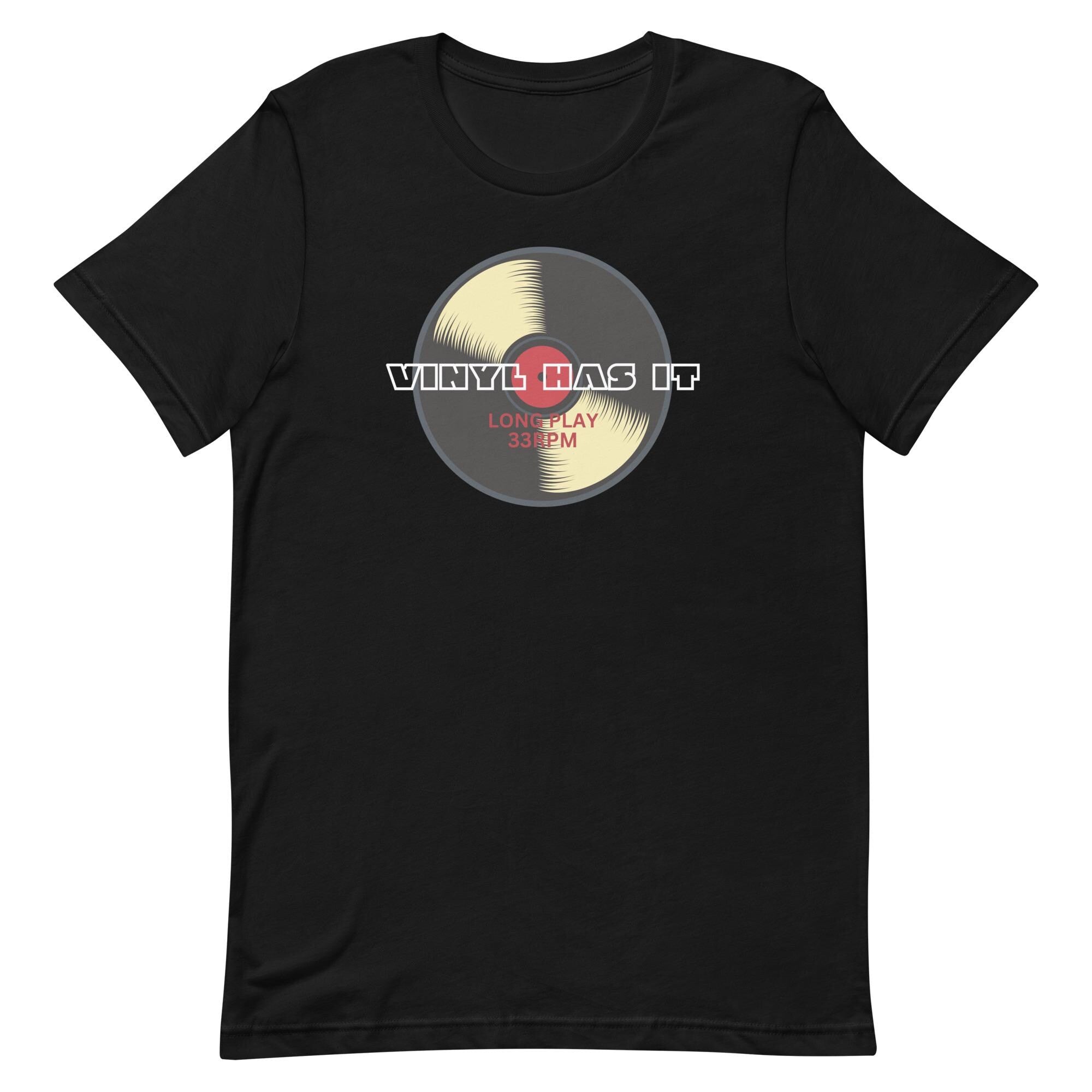 Retro Vinyl Record T-Shirt: Music Lover Tee