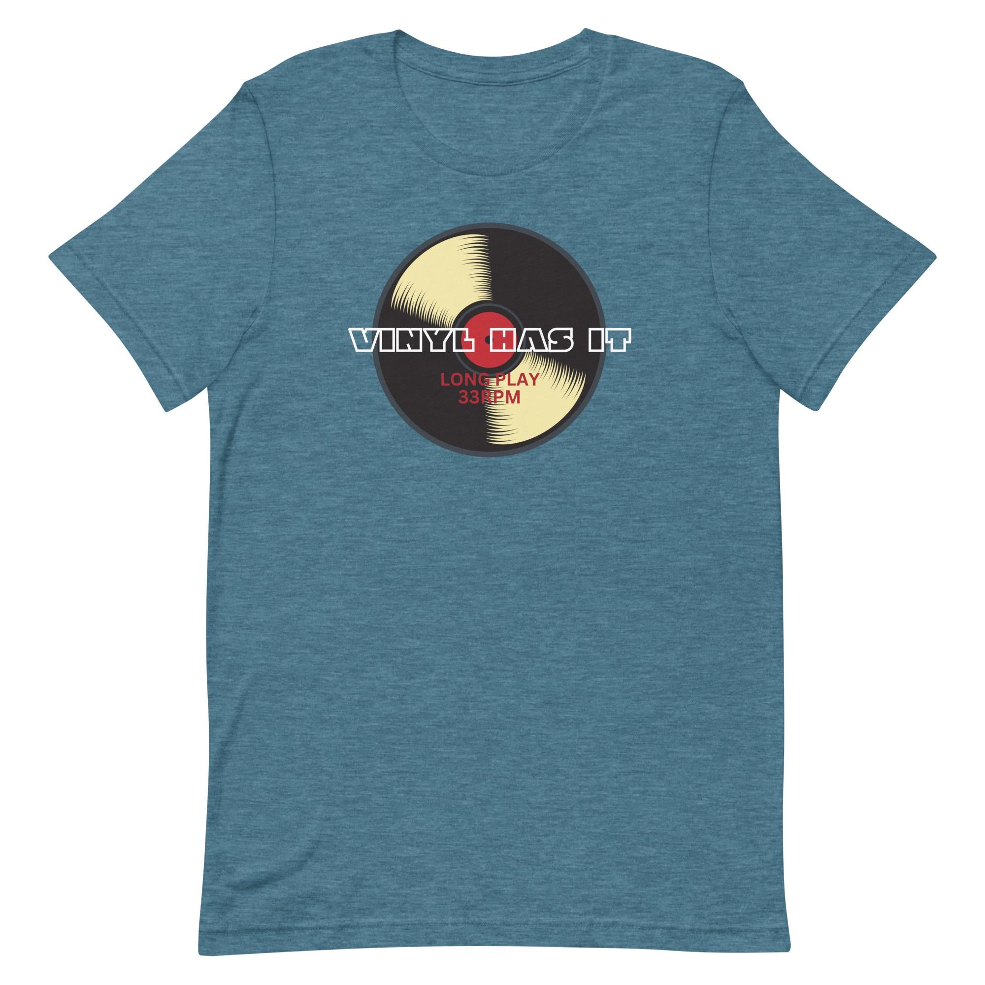 Retro Vinyl Record T-Shirt: Music Lover Tee