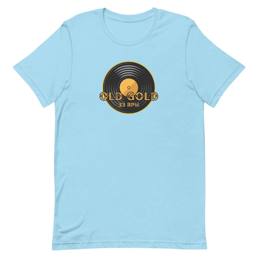 Retro Vinyl Record T-Shirt: Old Gold Album Tee