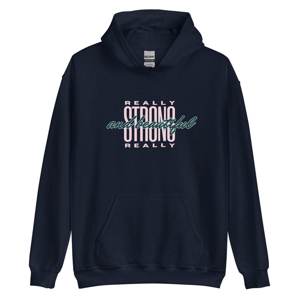Strong woman hoodie, Strong and Beautiful hoodie, gift for wife, gift for girlfriend beautiful woman hoodie