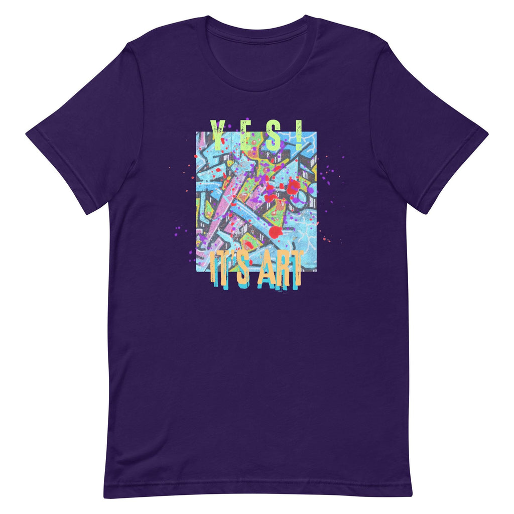 Funny Abstract Art T-Shirt: Gift for Artists