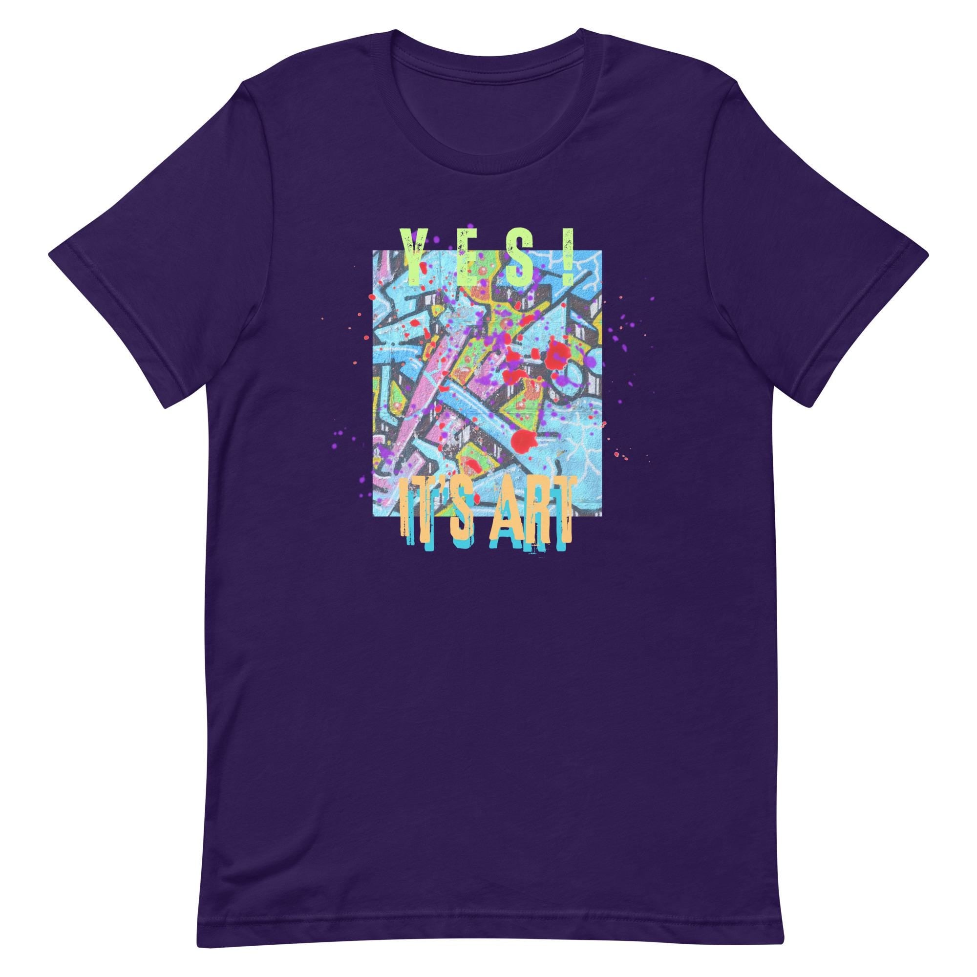 Funny Abstract Art T-Shirt: Gift for Artists