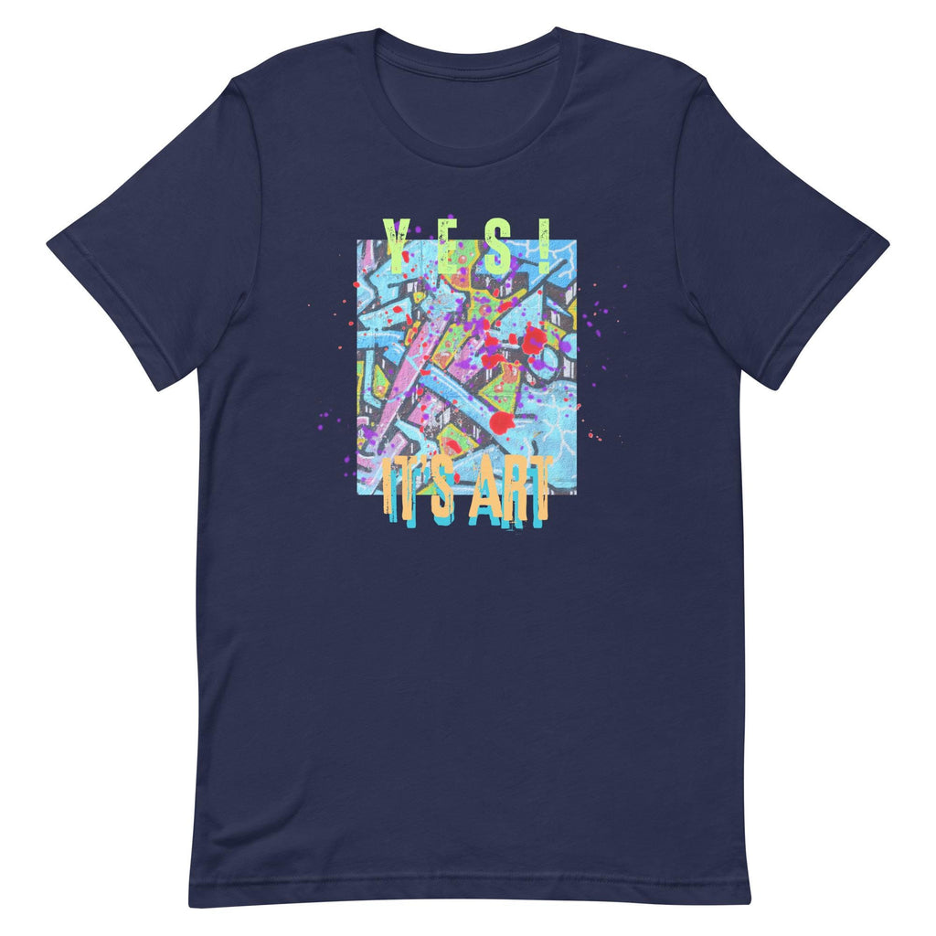 Funny Abstract Art T-Shirt: Gift for Artists