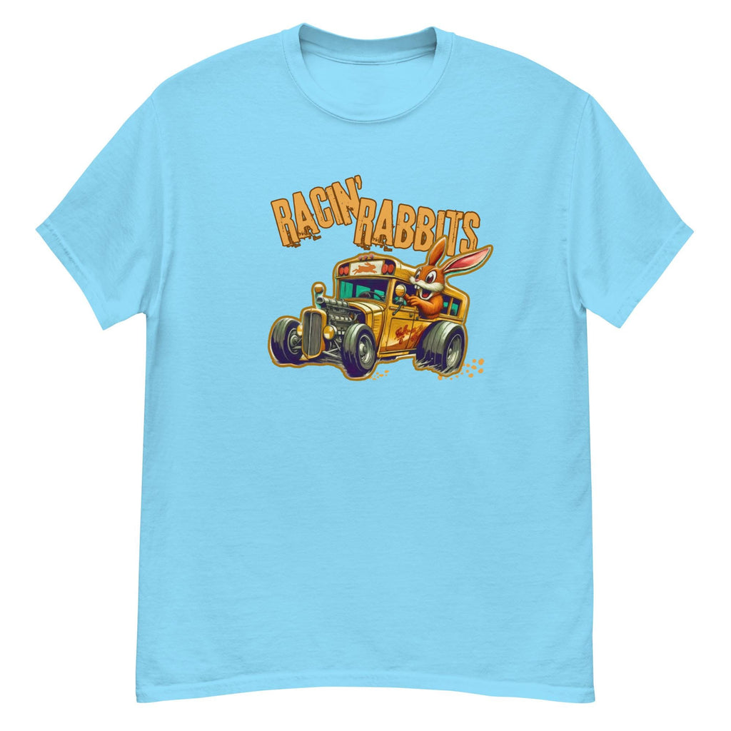 Racing Rabbits Hot Rod Shirt -Bad Bunny Gearhead Gift hot rod builder gift racer gift