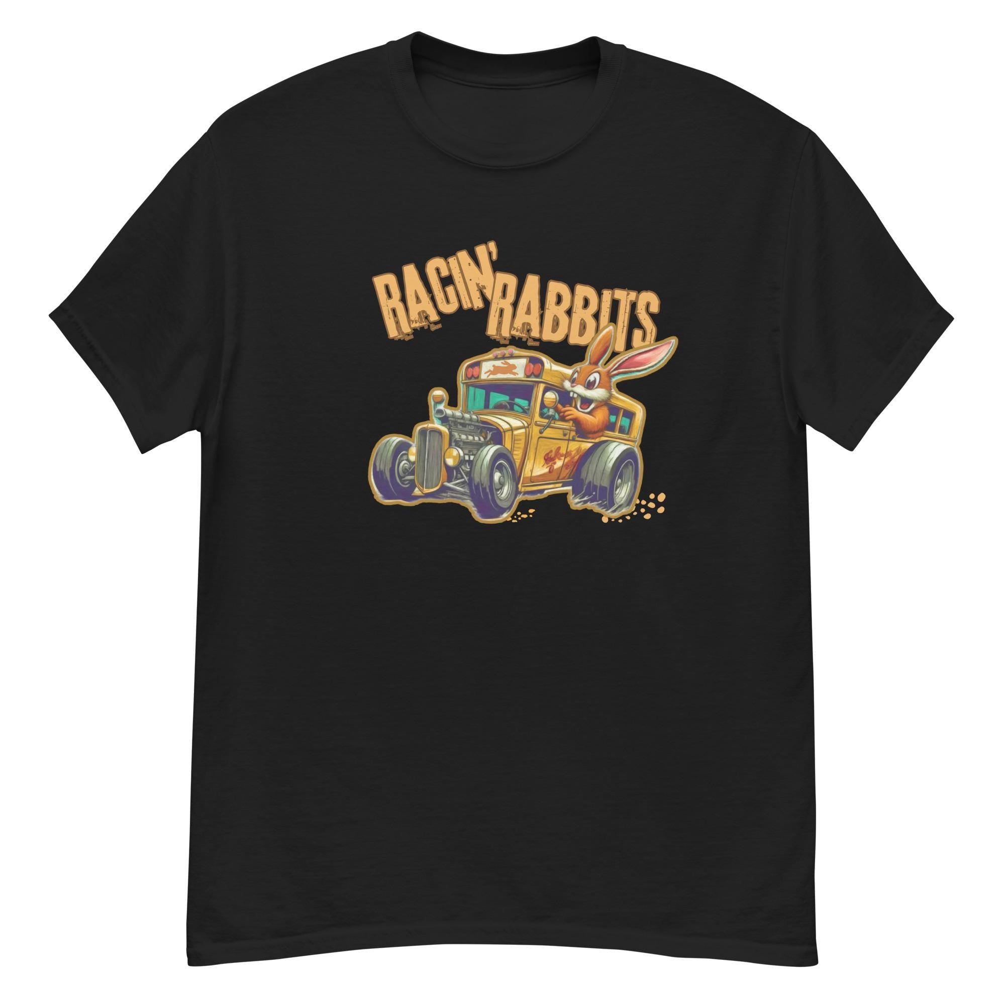 Racing Rabbits Hot Rod Shirt -Bad Bunny Gearhead Gift hot rod builder gift racer gift