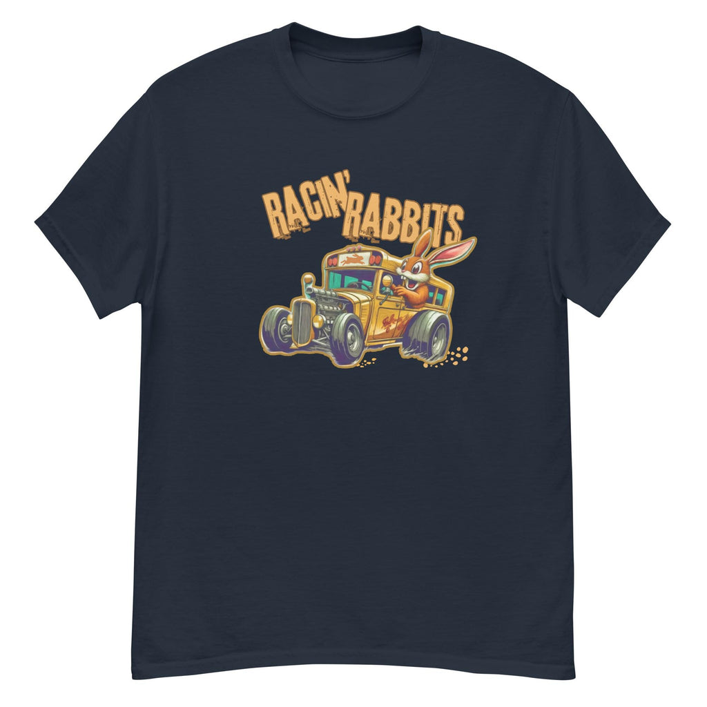 Racing Rabbits Hot Rod Shirt -Bad Bunny Gearhead Gift hot rod builder gift racer gift