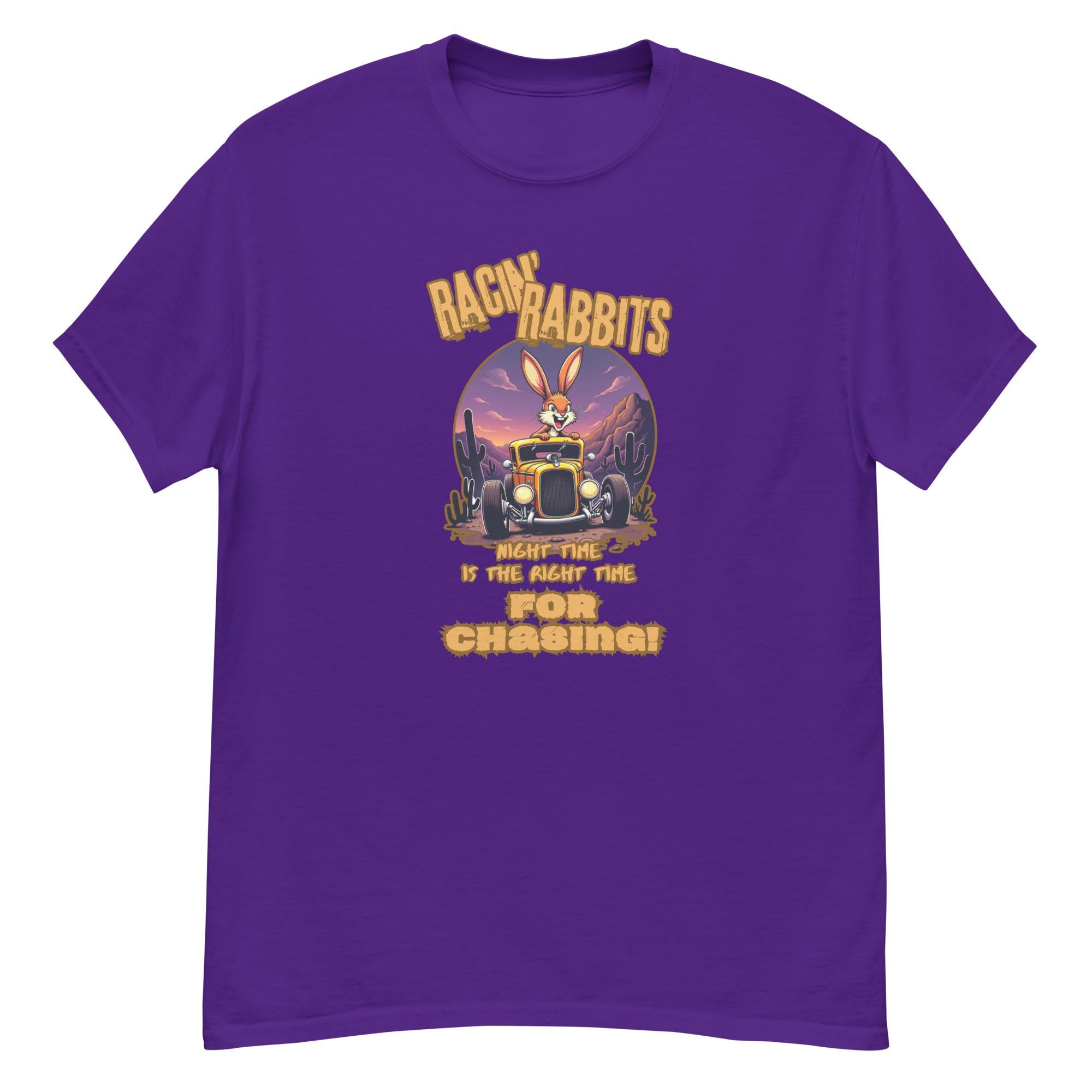 Racing Rabbits Hot Rod T-Shirt: Desert Racing Arizona tee gift for hot rod racer