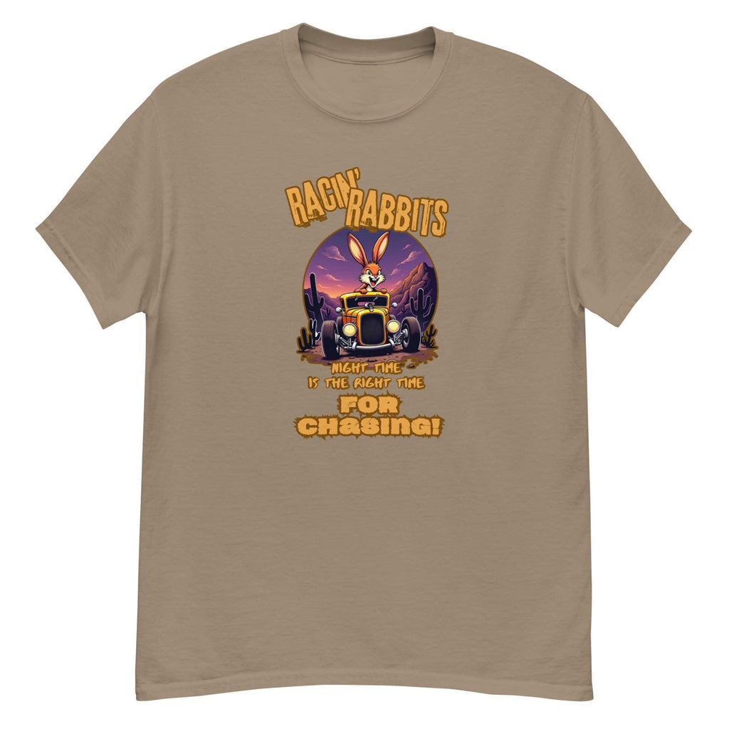 Racing Rabbits Hot Rod T-Shirt: Desert Racing Arizona tee gift for hot rod racer