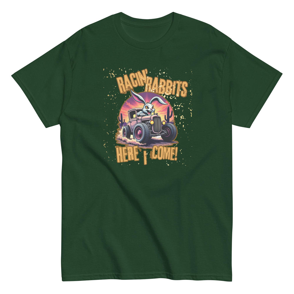 Racin' Rabbits Hot Rod Shirt - Desert Racing Arizona gift for hot rod racer hot rod builder gift