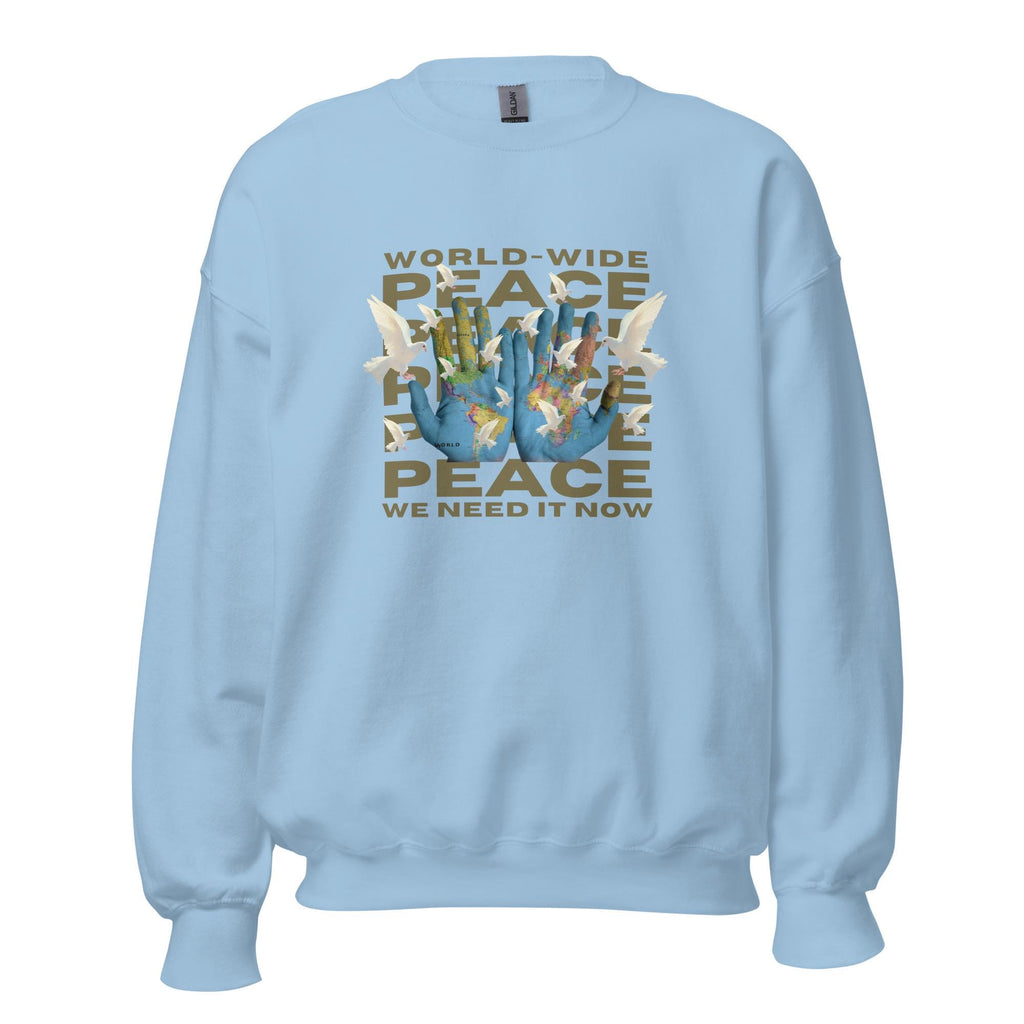 Doves of Peace Sweatshirt: Unisex World Graphic