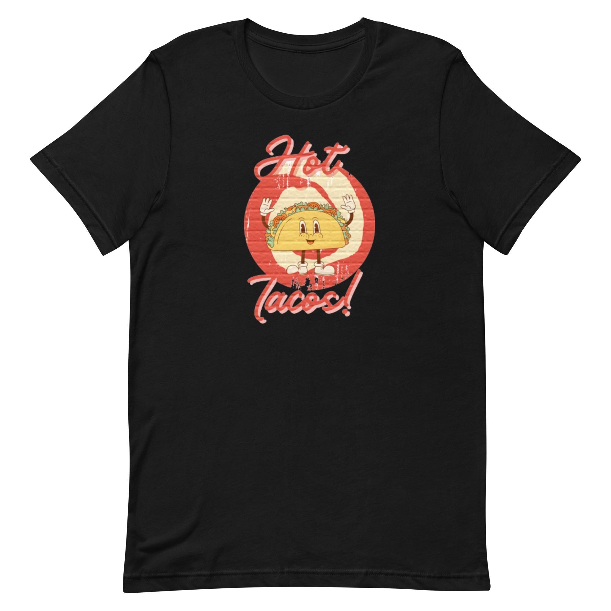 Retro Taco T-Shirt: Funny Vintage Style Tee