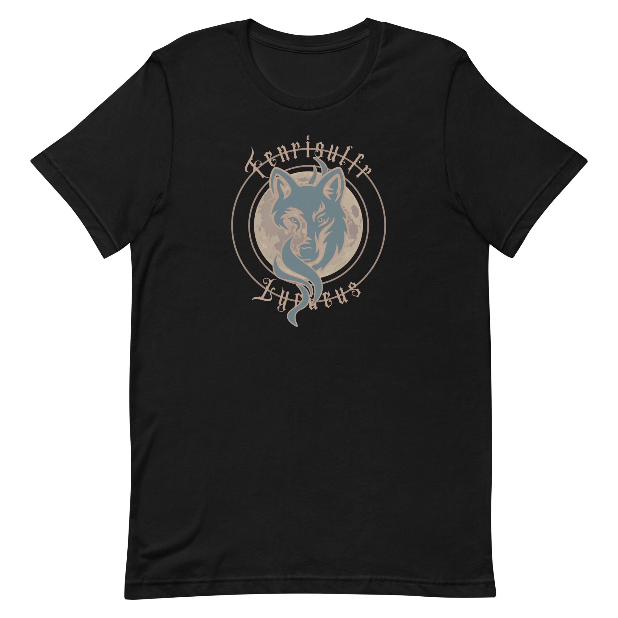 Fenrir Wolf T-Shirt: Norse Mythology Design