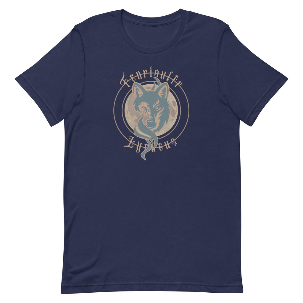 Fenrir Wolf T-Shirt: Norse Mythology Design