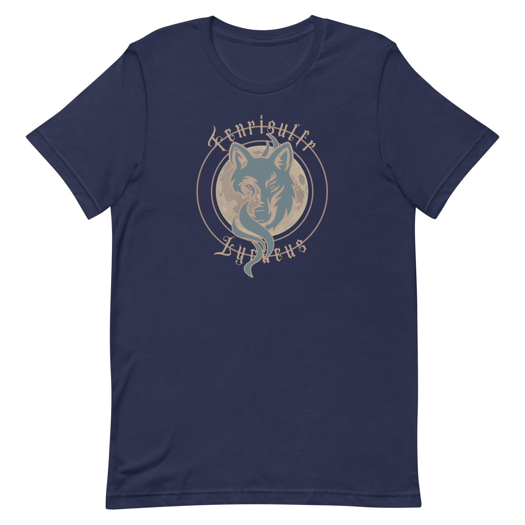 Fenrir Wolf T-Shirt: Norse Mythology Design