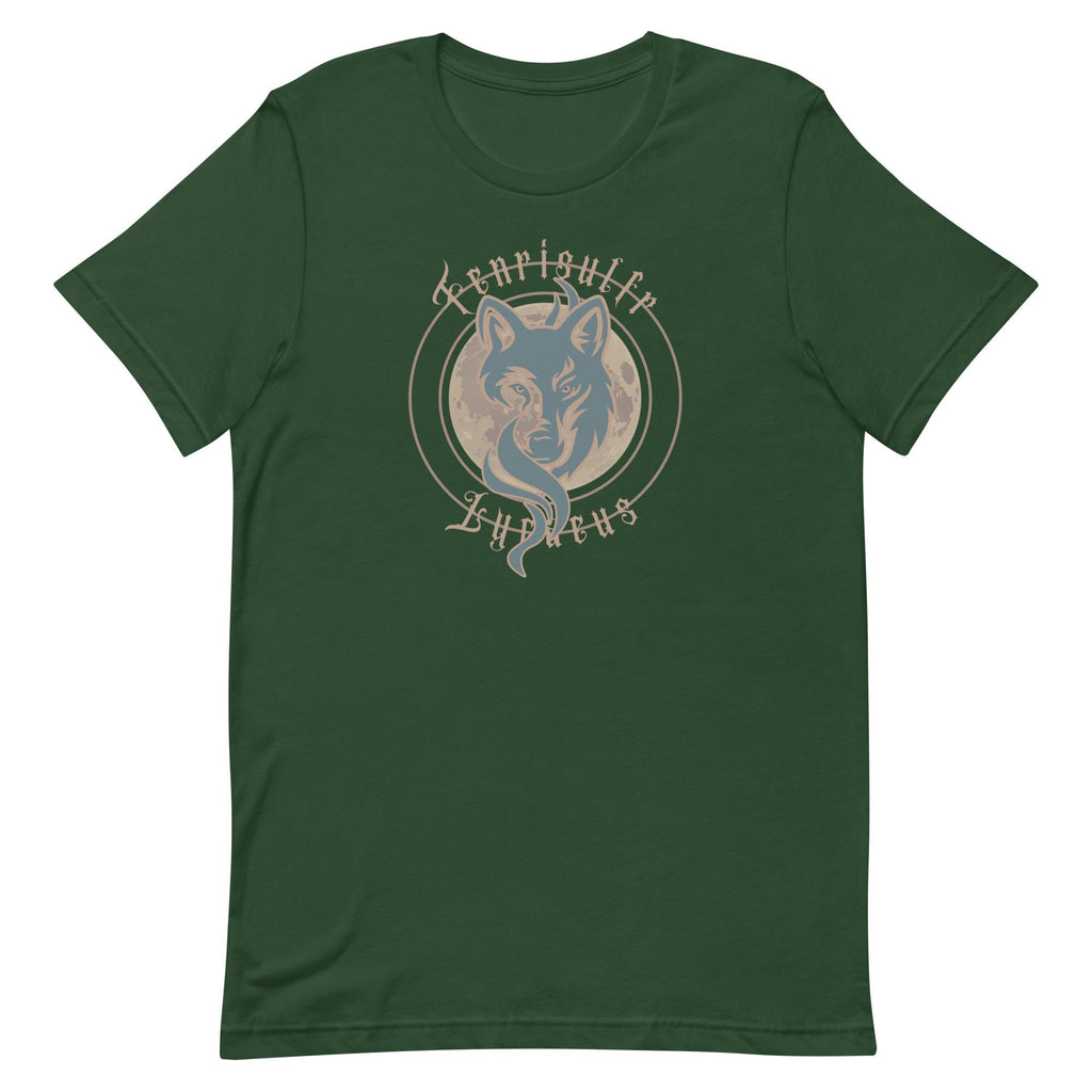 Fenrir Wolf T-Shirt: Norse Mythology Design