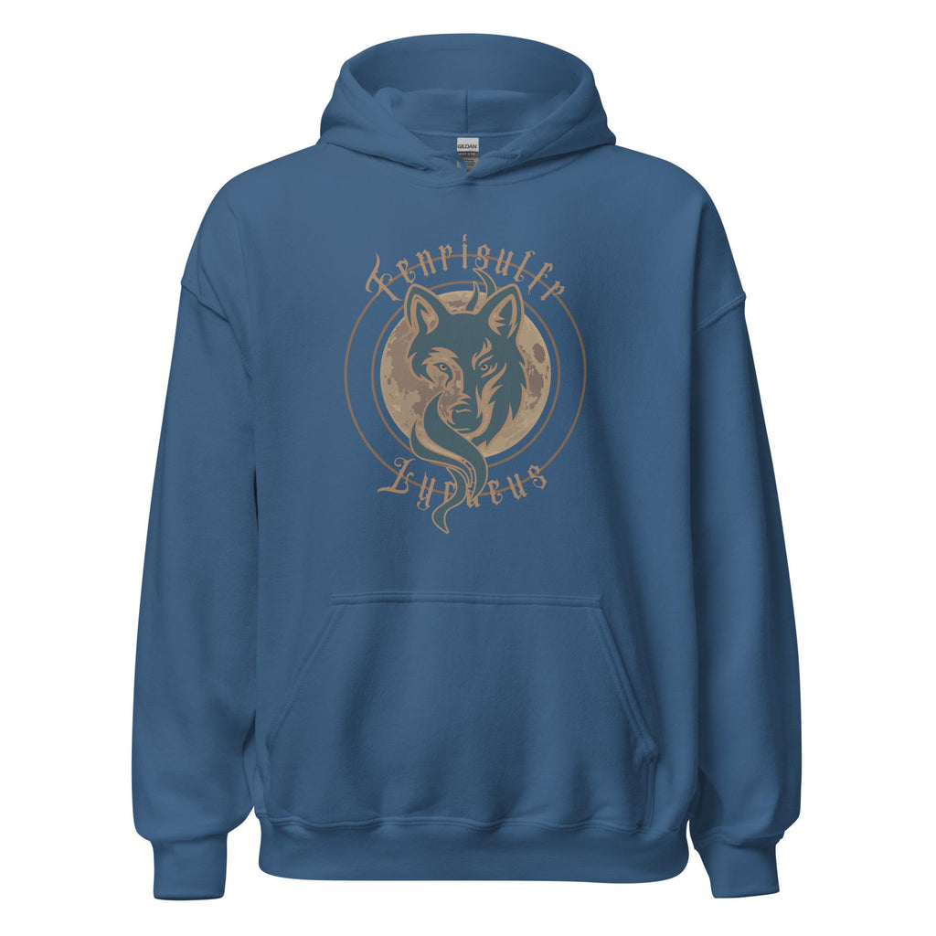 Fenrisulfr Wolf Hoodie: Norse Mythology Unisex Sweatshirt