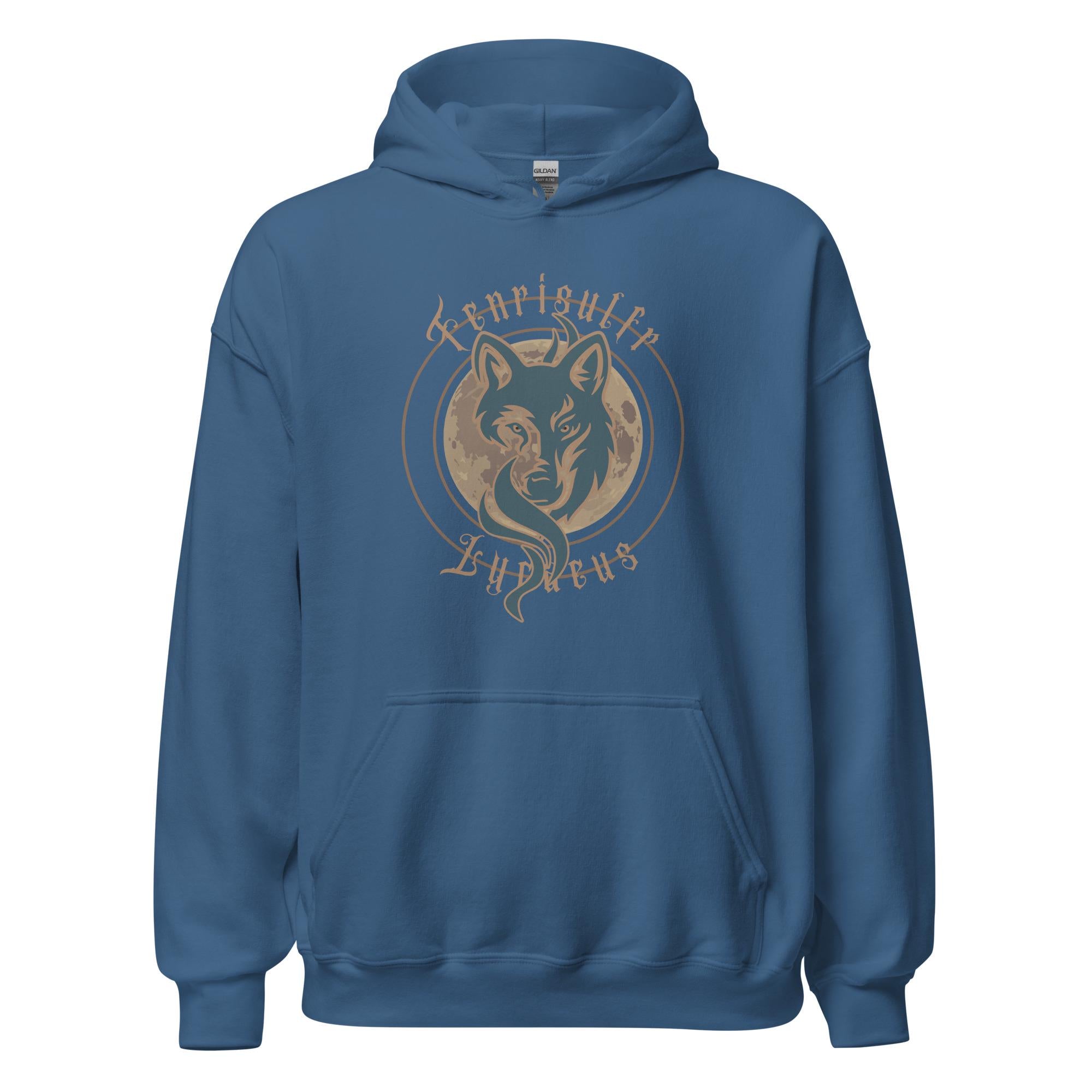 Fenrisulfr Wolf Hoodie: Norse Mythology Unisex Sweatshirt