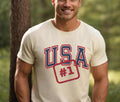 USA Shirts USA #1 T-shirt, Patriotic Gift Unisex Tee