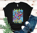 Funny Abstract Art T-Shirt: Gift for Artists