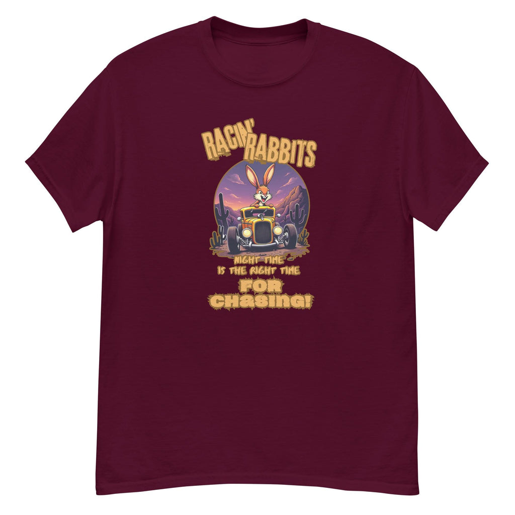 Racing Rabbits Hot Rod T-Shirt: Desert Racing Arizona tee gift for hot rod racer