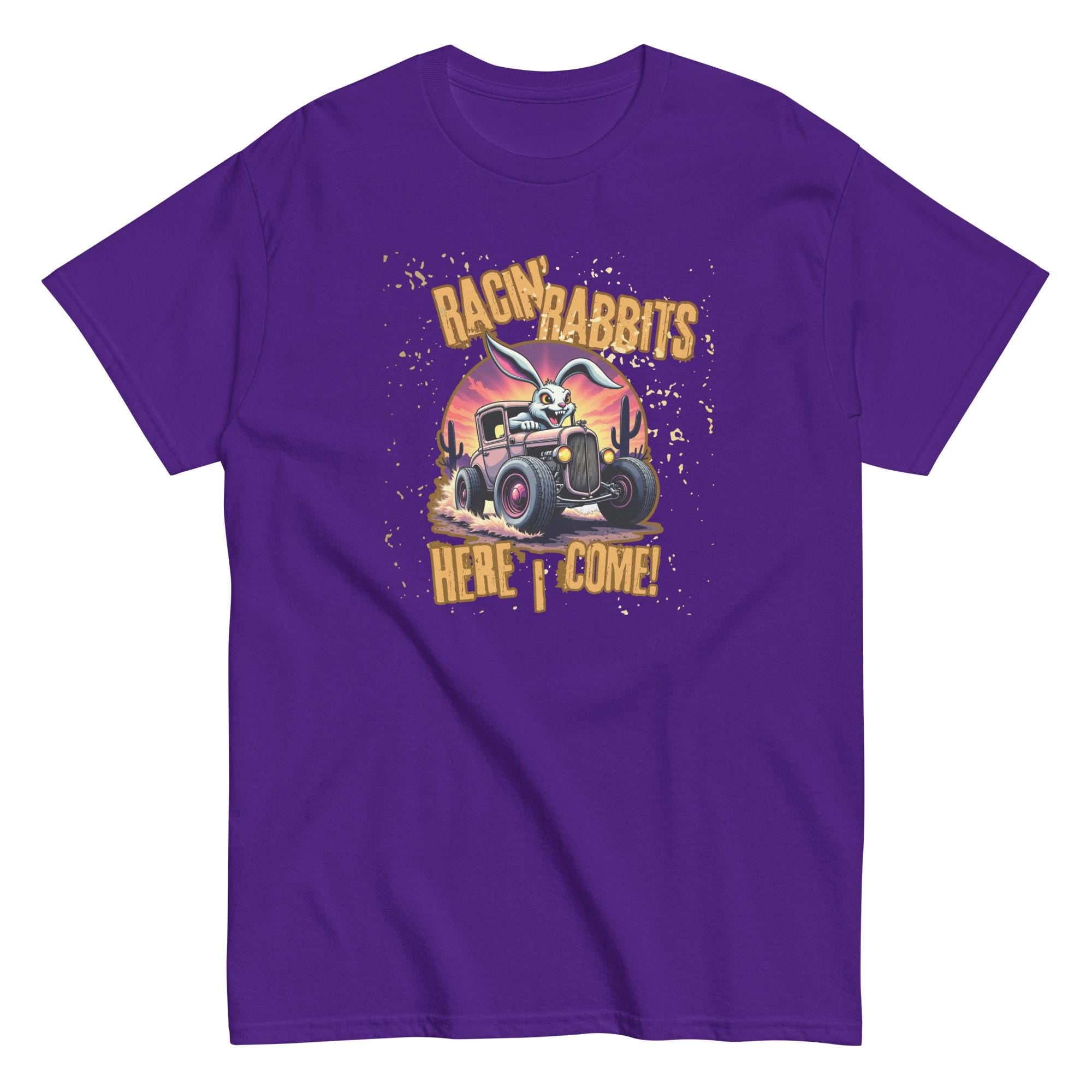 Racin' Rabbits Hot Rod Shirt - Desert Racing Arizona gift for hot rod racer hot rod builder gift