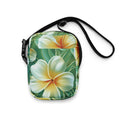 Plumeria Crossbody Bag: Tropical Floral Phone Bag