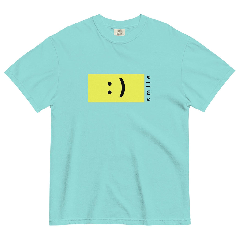 Smile T-Shirt: Garment-Dyed Heavyweight Cotton Tee