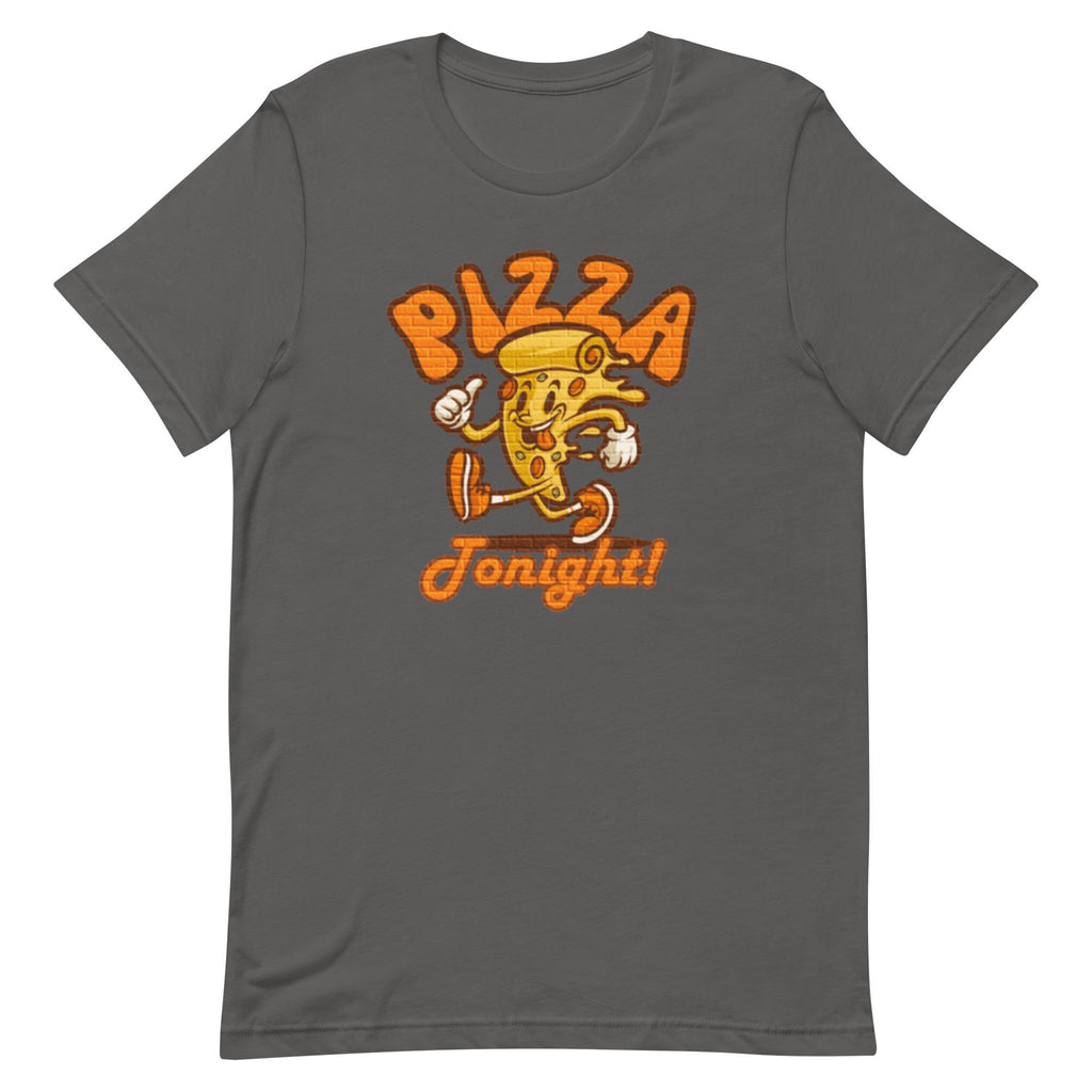 Funny Pizza T-Shirt: Retro Cartoon Unisex Tee