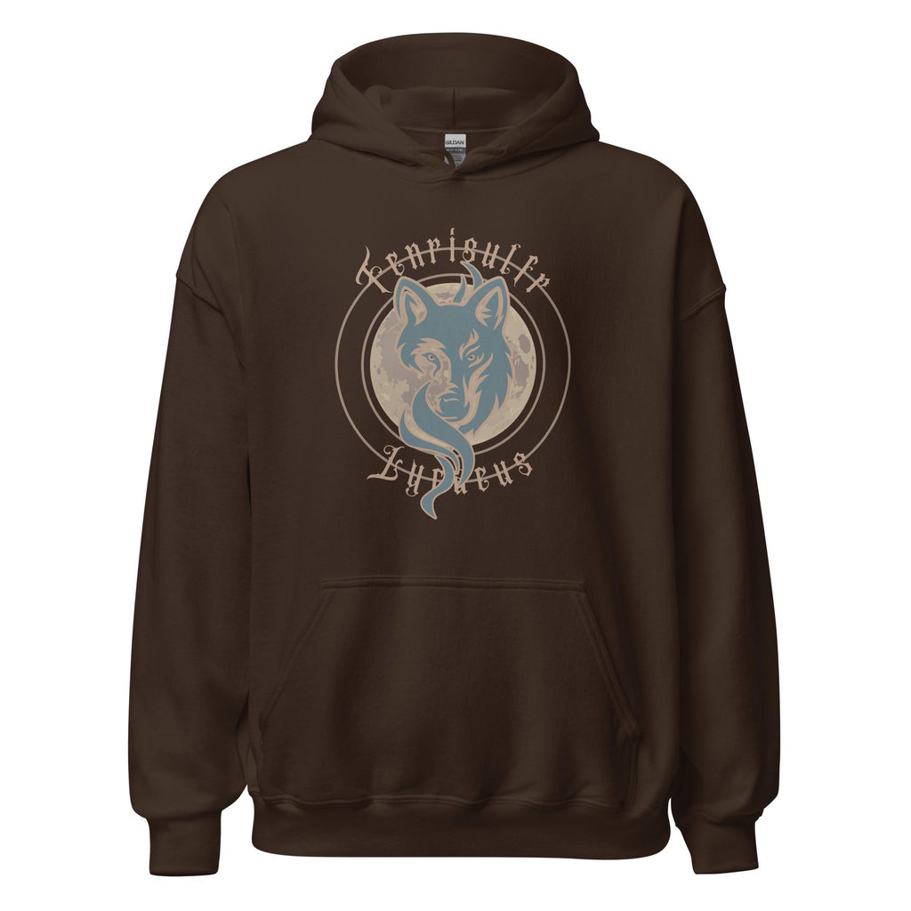 Fenrisulfr Wolf Hoodie: Norse Mythology Unisex Sweatshirt
