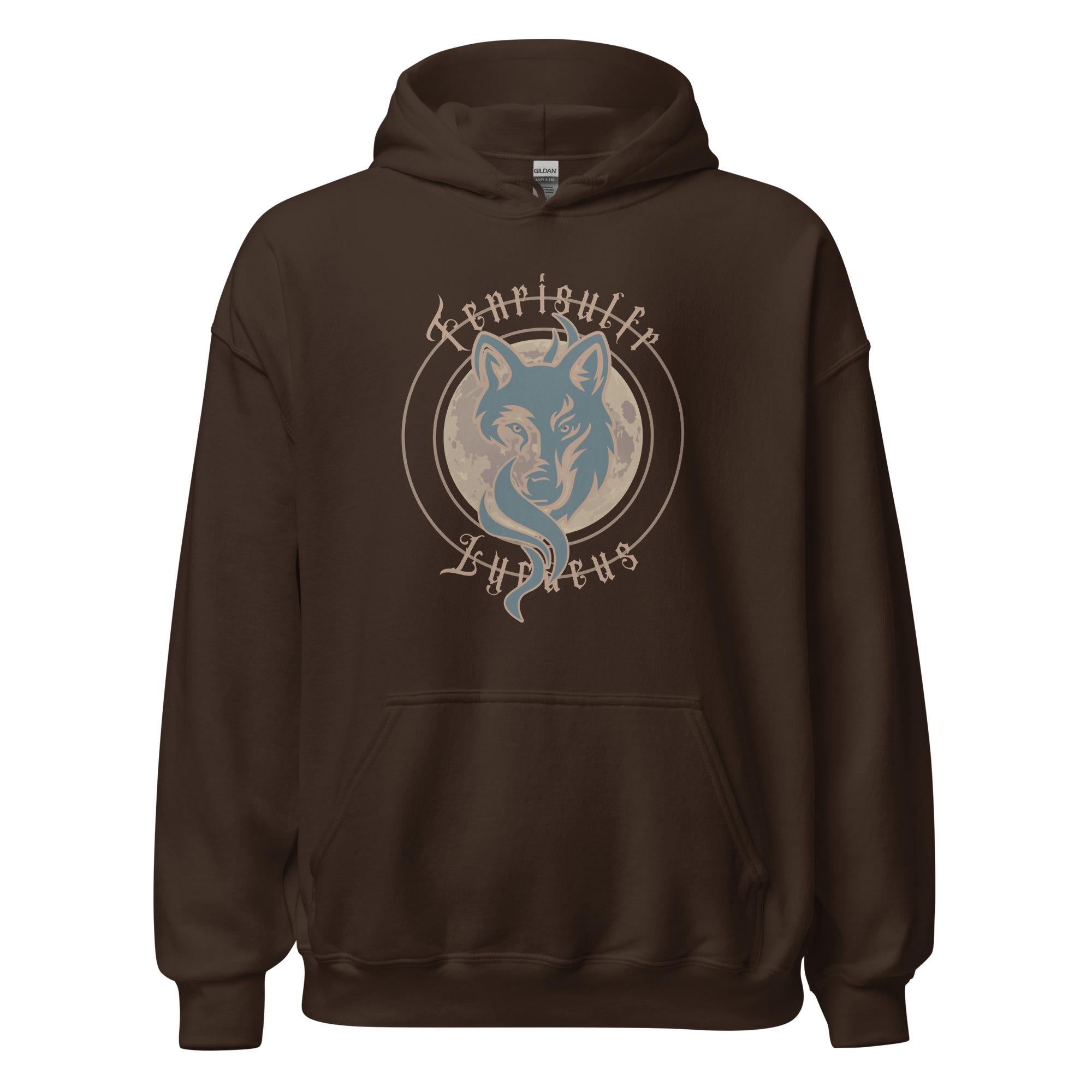 Fenrisulfr Wolf Hoodie: Norse Mythology Unisex Sweatshirt