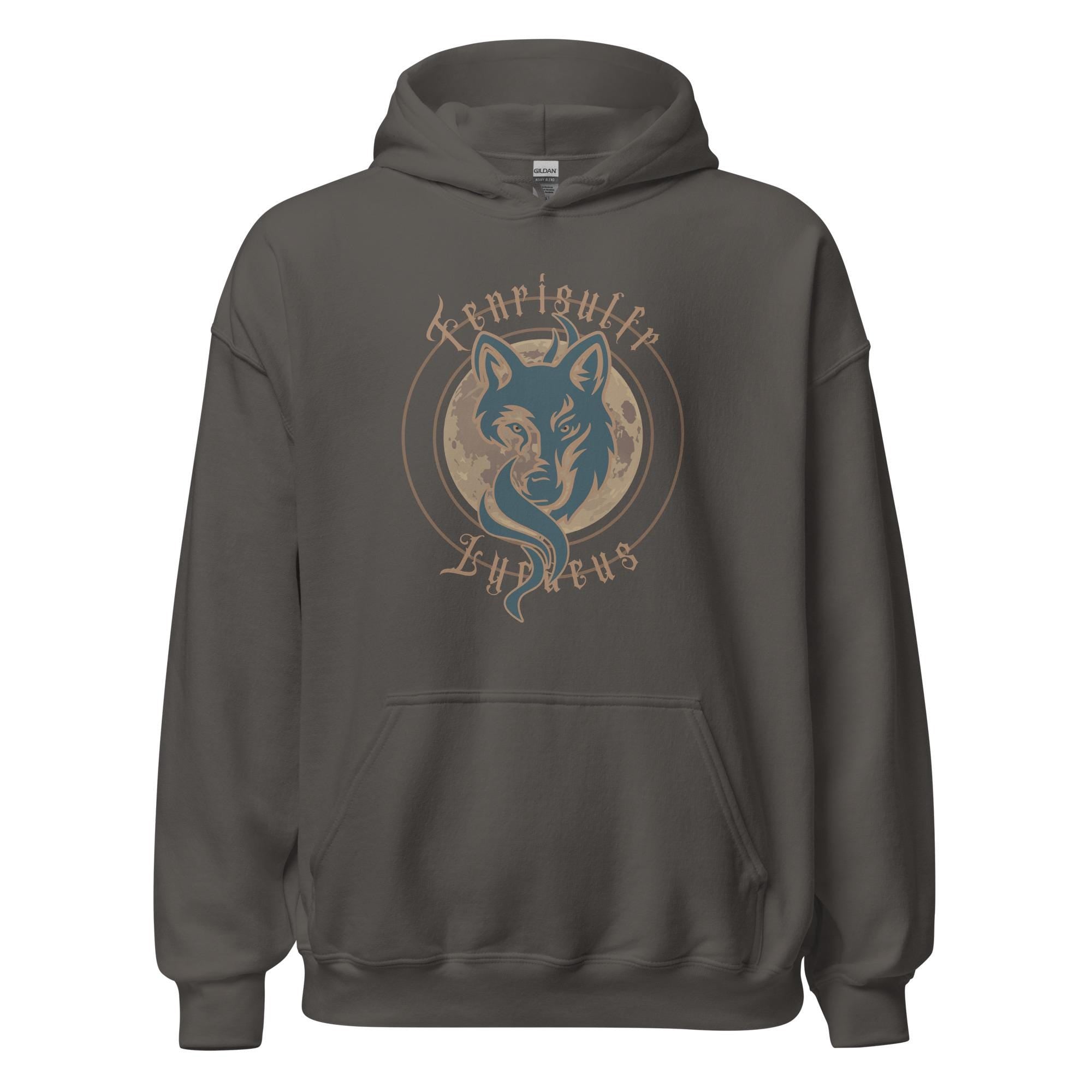 Fenrisulfr Wolf Hoodie: Norse Mythology Unisex Sweatshirt