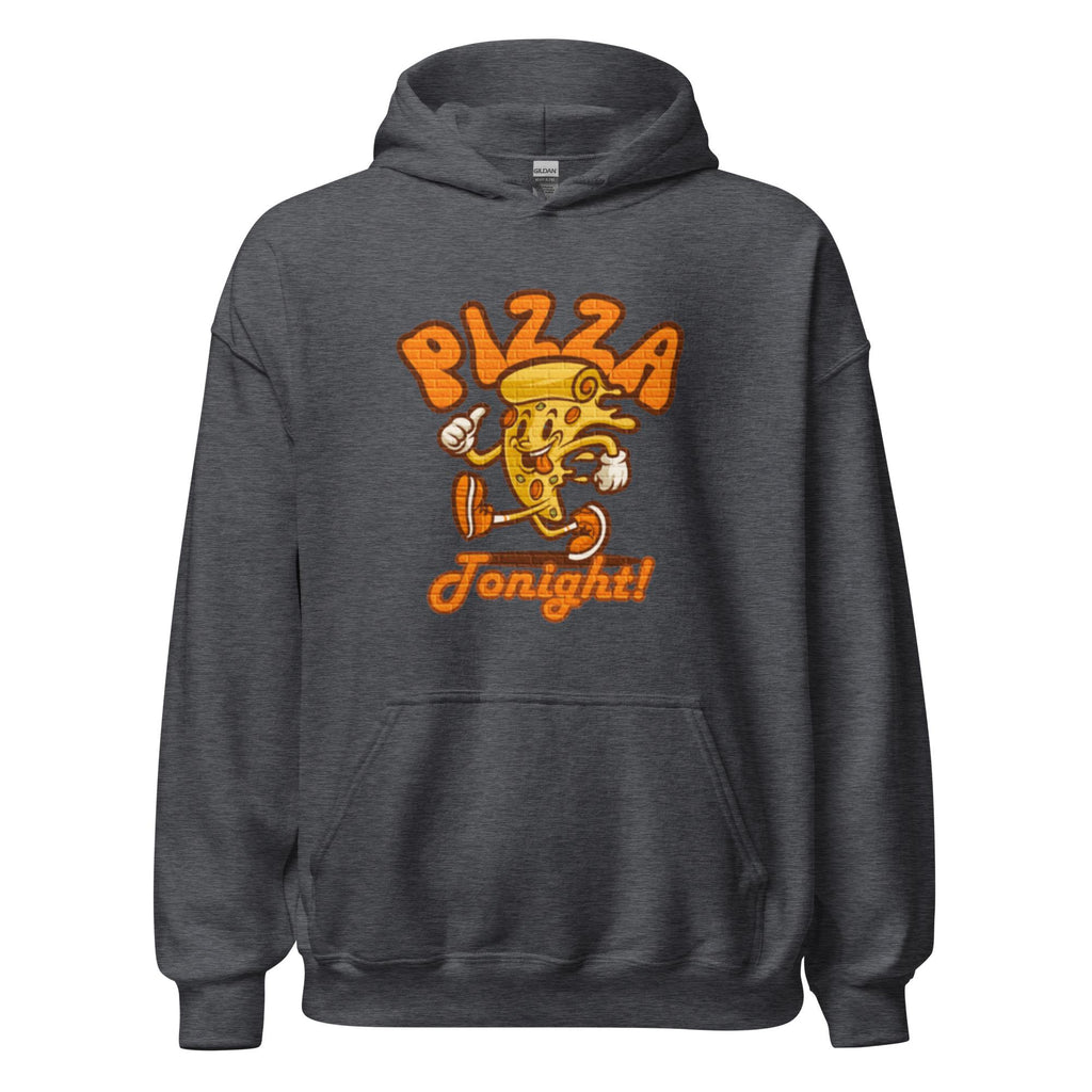 Funny Pizza Tonight Hoodie: Retro Pizza Lover Gift