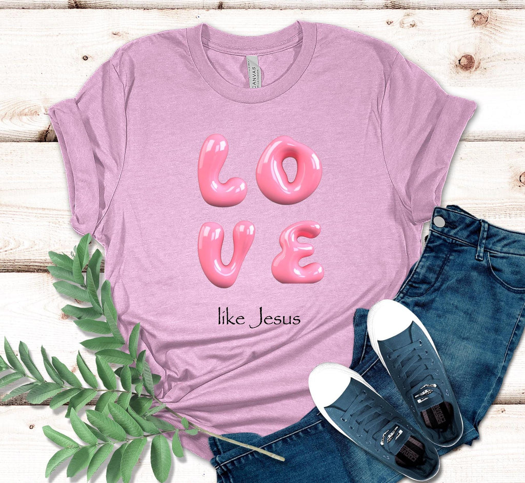 Love Like Jesus T-Shirt: Christian Graphic Tee