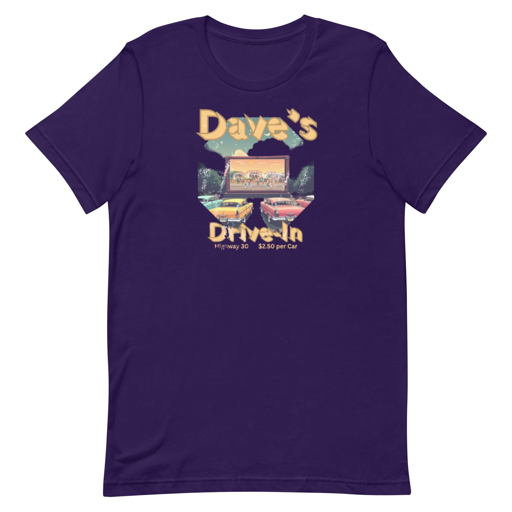 Retro Drive-In Movie T-Shirt: Unisex Movie Lover Gift