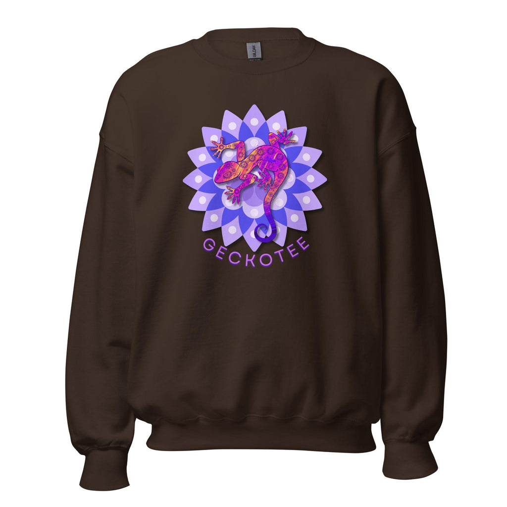 Gecko Sweatshirt Cute Gecko sweater Gecko hoodie Lizard sweatshirt, Mandala gecko shirt gecko lover gift