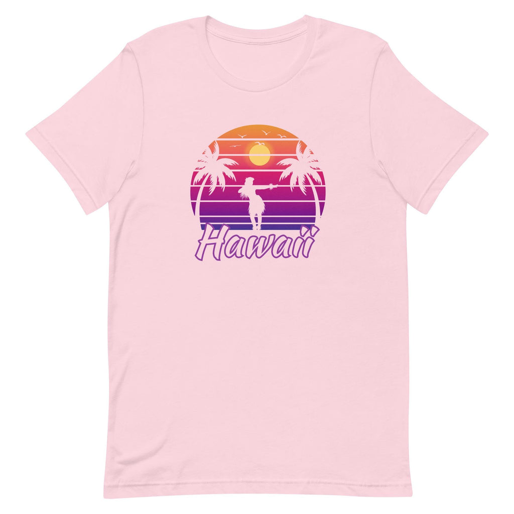 Sunset Hula Hawaii T-Shirt: Retro Tropical Tee