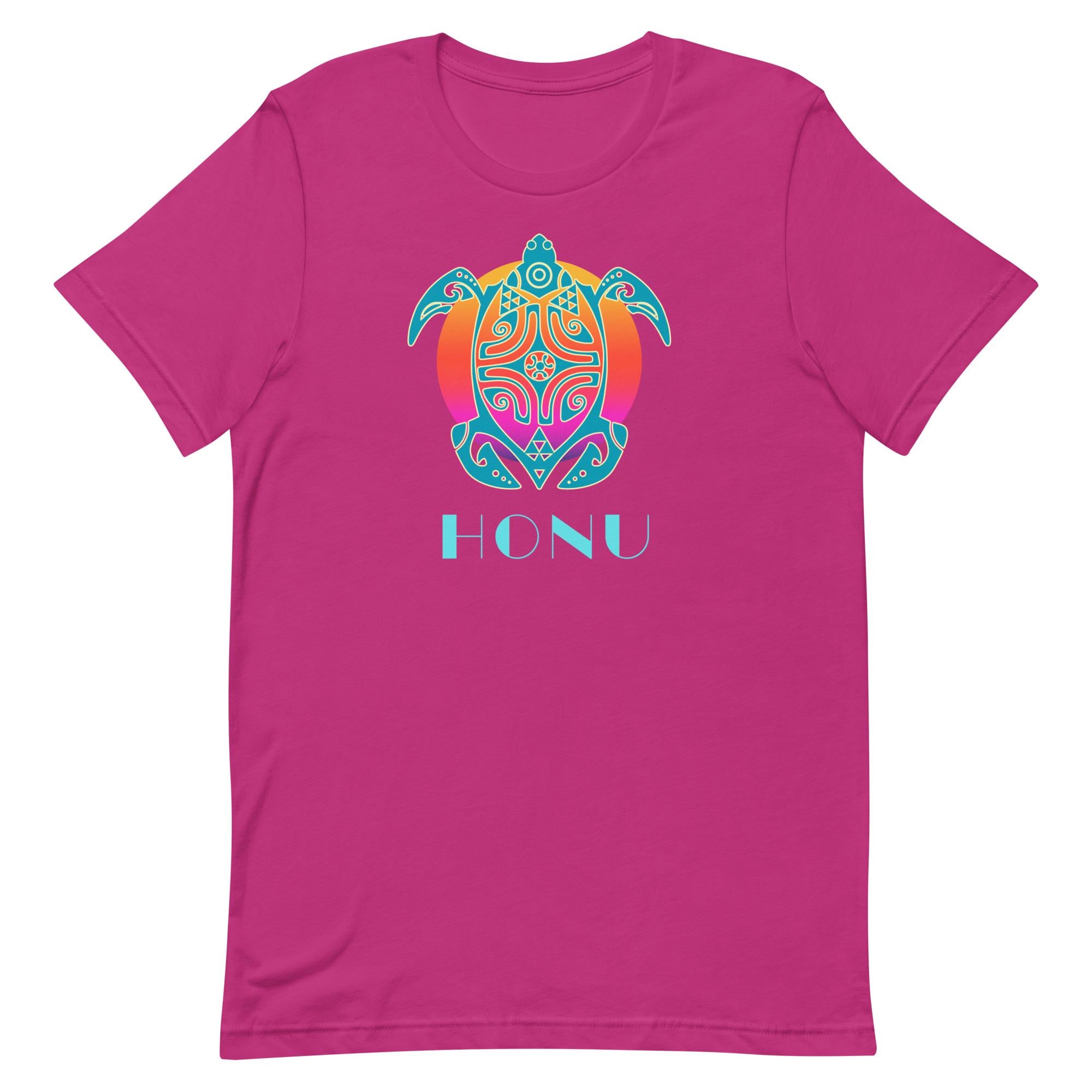 Sea Turtle Honu T-Shirt: Hawaiian turtle Unisex Tee