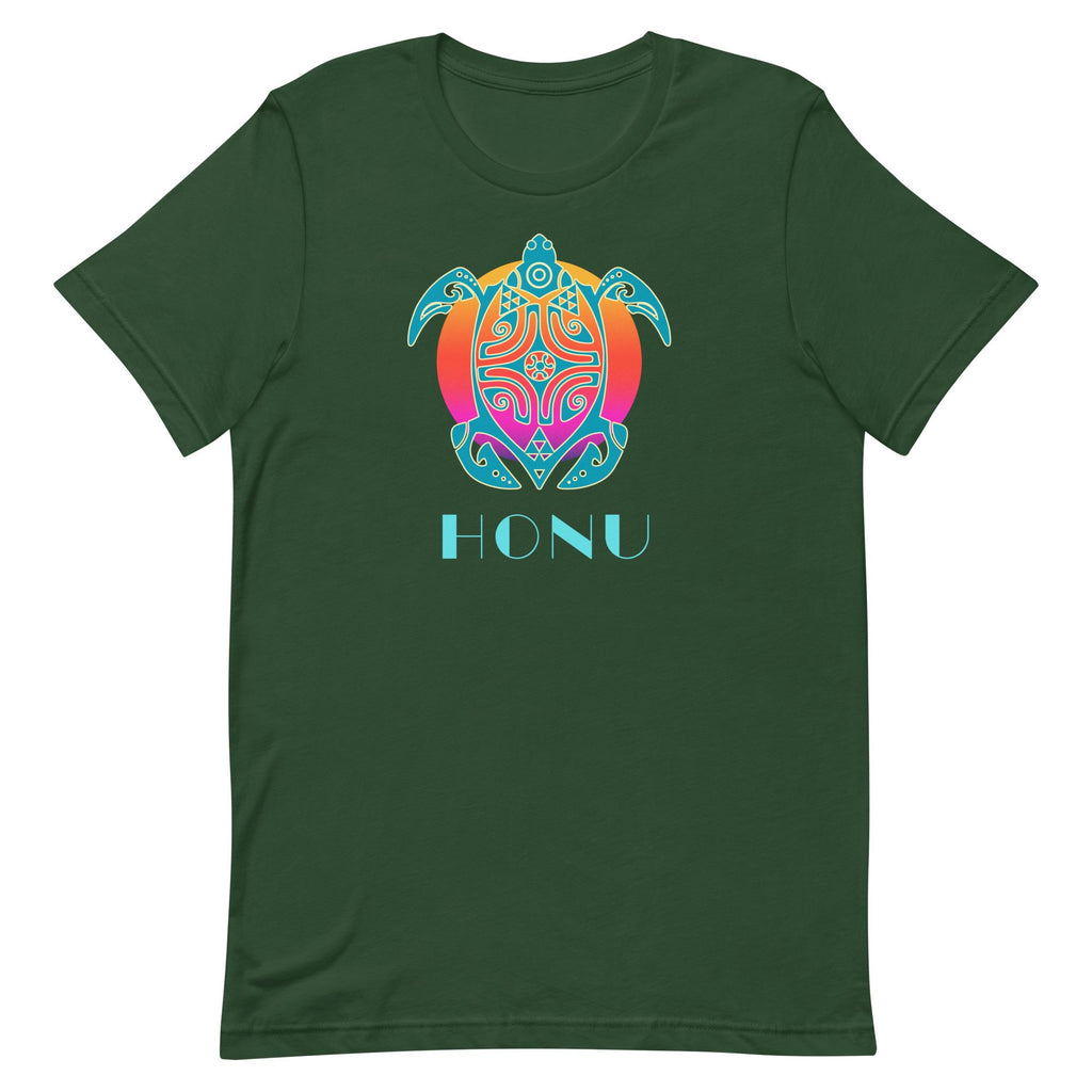 Sea Turtle Honu T-Shirt: Hawaiian turtle Unisex Tee