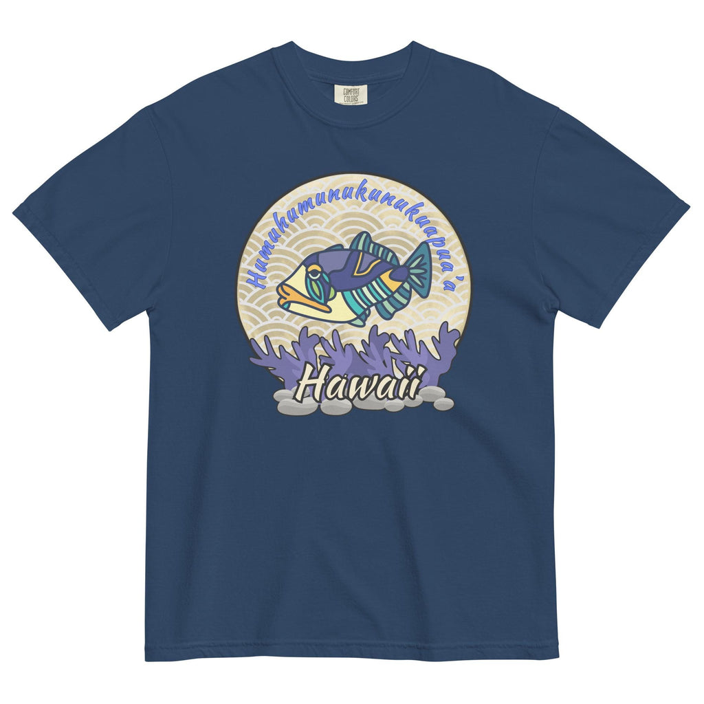 Humuhumunukunukuapuaa Hawaii Fish Shirt: Comfort Colors Hawaii Tee front print