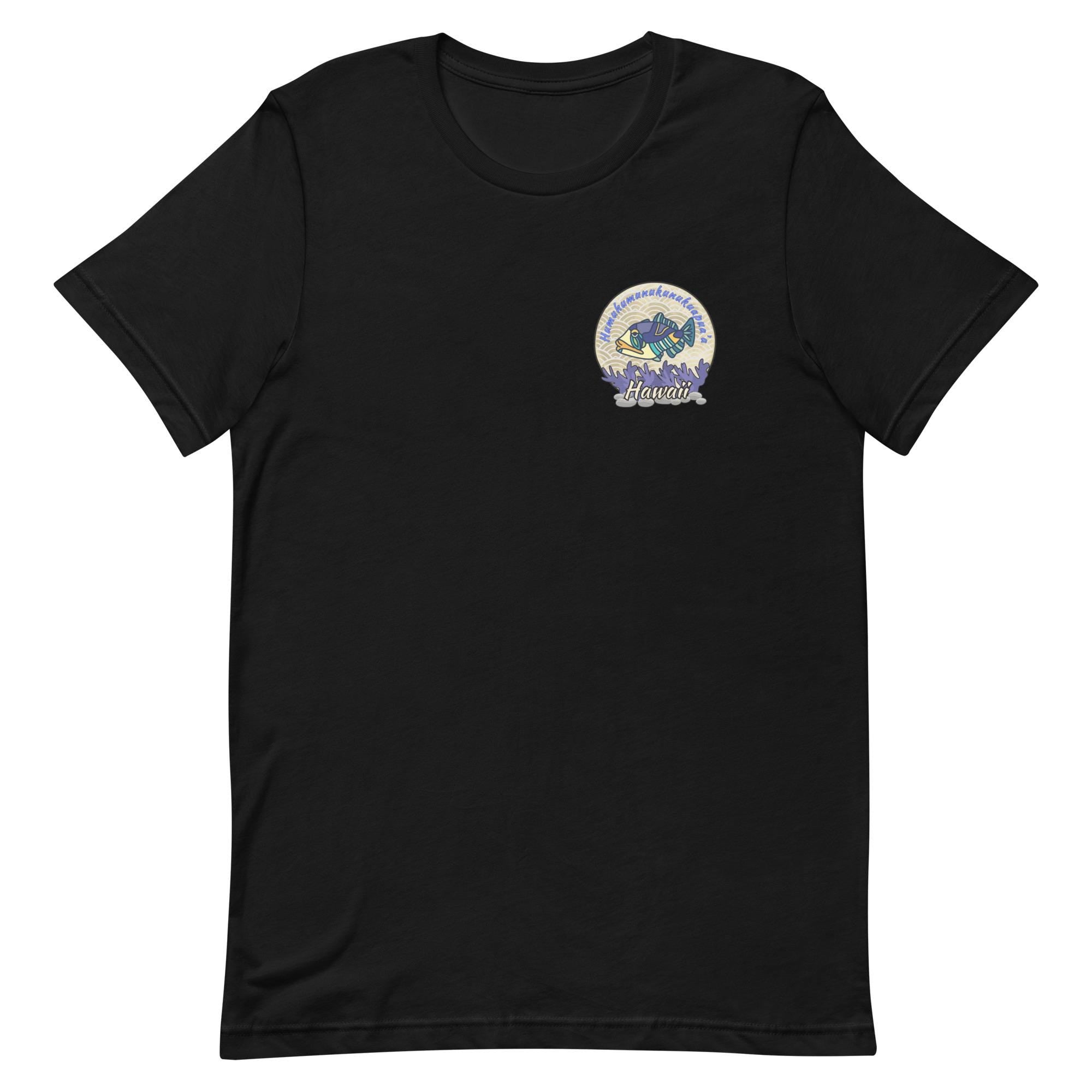 Humuhumunukunukuapua'a Fish T-Shirt: Back Print Hawaii Tee