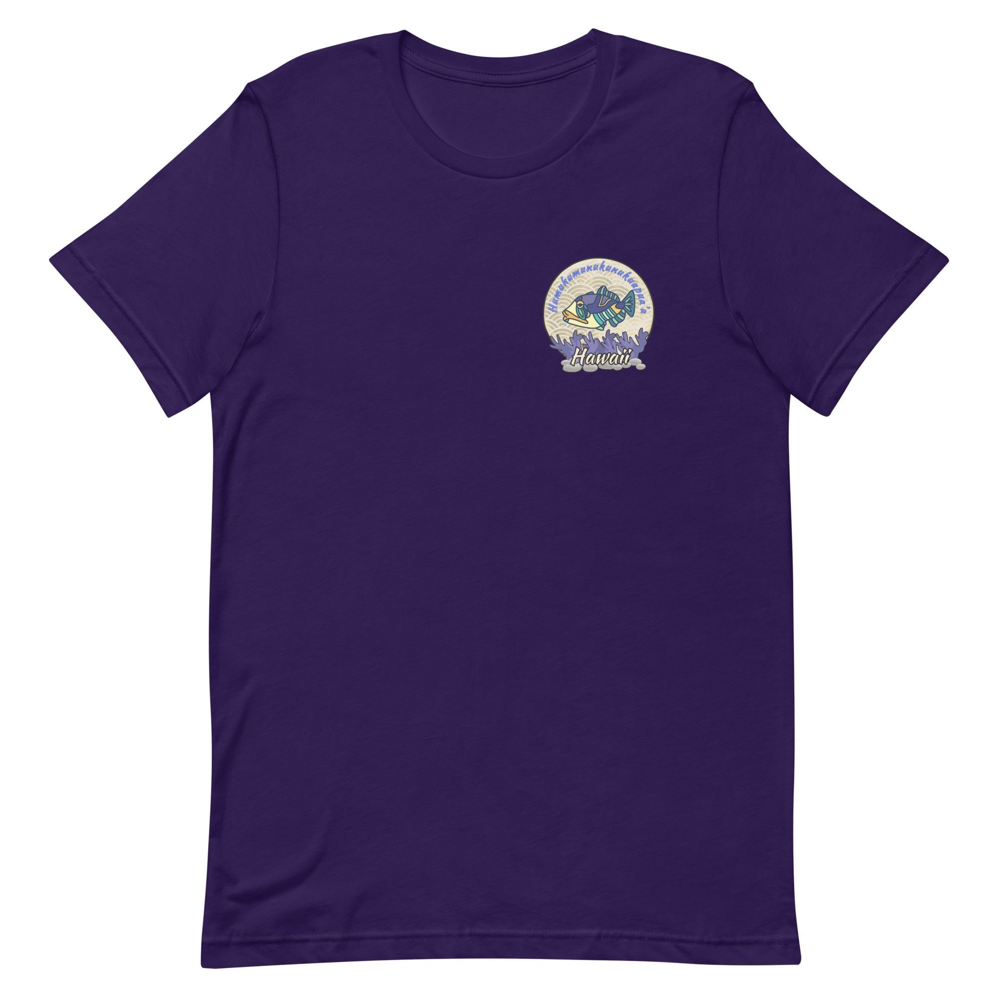 Humuhumunukunukuapua'a Fish T-Shirt: Back Print Hawaii Tee