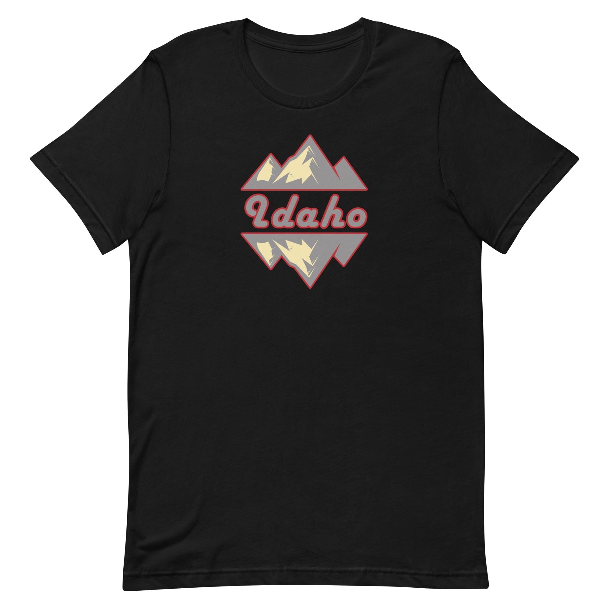 Idaho Mountains T-Shirt: Souvenir Vacation Tee