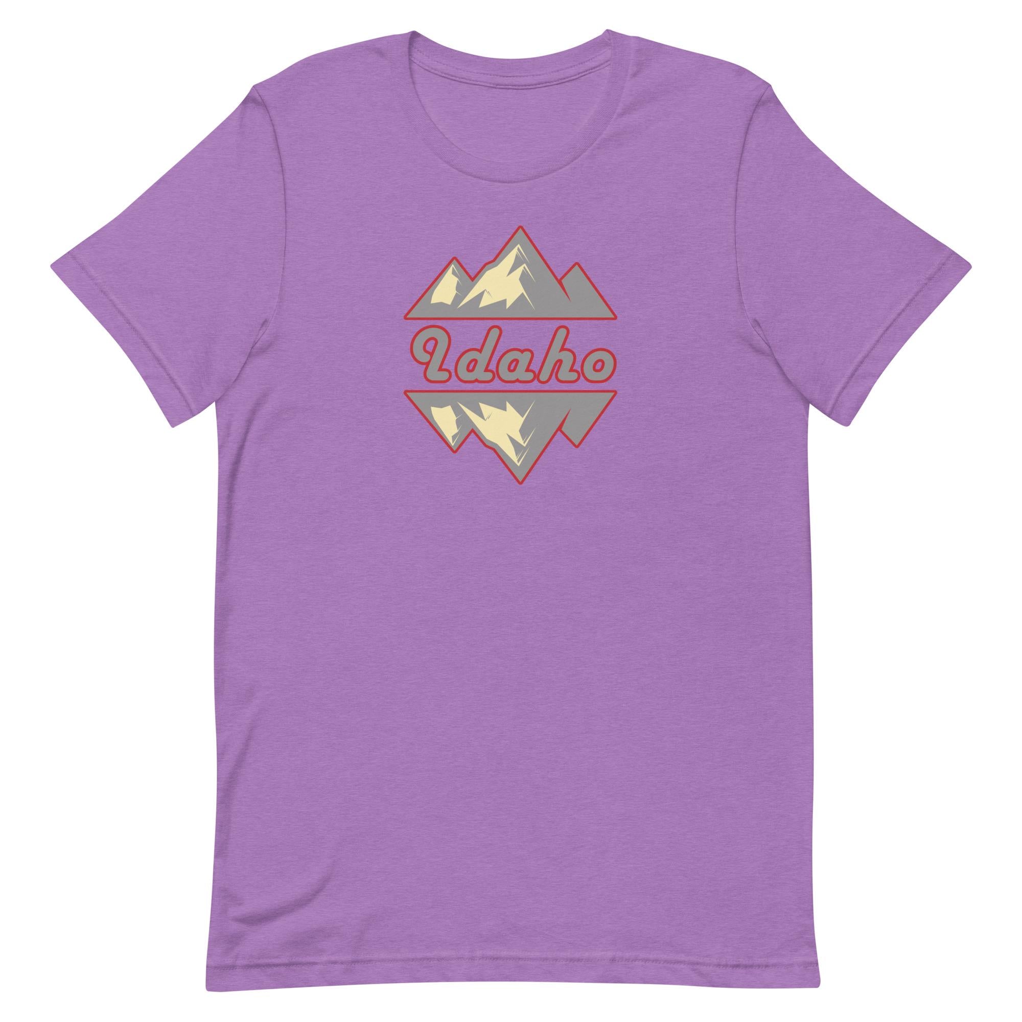 Idaho Mountains T-Shirt: Souvenir Vacation Tee