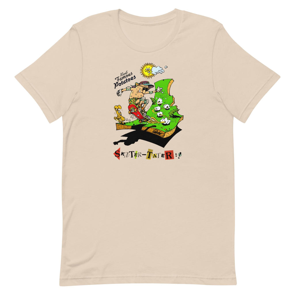 Vintage Idaho Cartoon T-Shirt: Skater Potato Tee